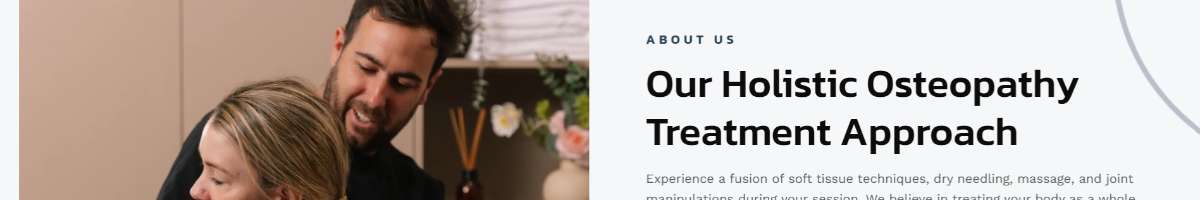 The Osteo Centre Banner