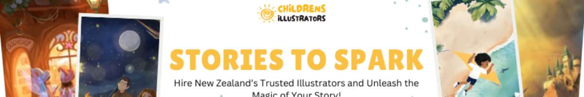 Childrens Illustrators NZ Banner