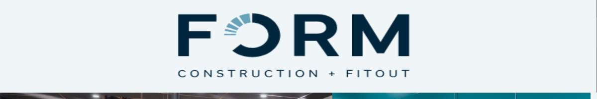 Form Construction + Fitout Banner