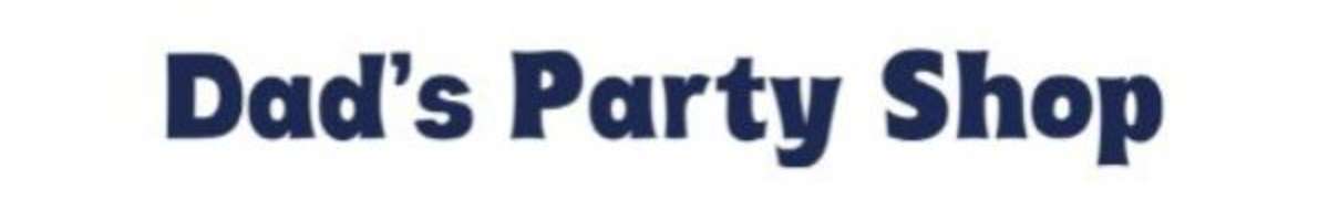 Dad's Party Shop Banner