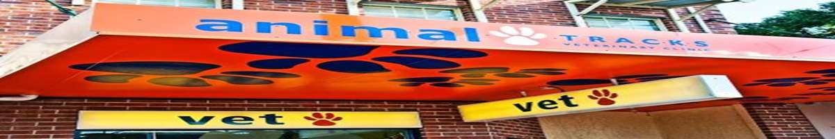 Animal Tracks Veterinary Clinic Banner