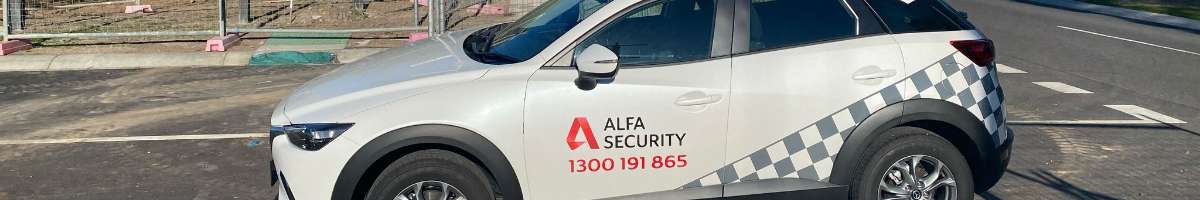 Alfa Security Services PTY LTD Banner