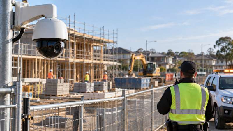 Are Construction Site Security Cameras Enough Over the Christmas Shutdown?