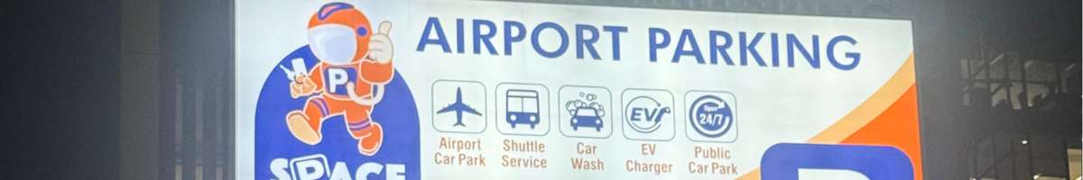 Space Shuttle Parking Banner