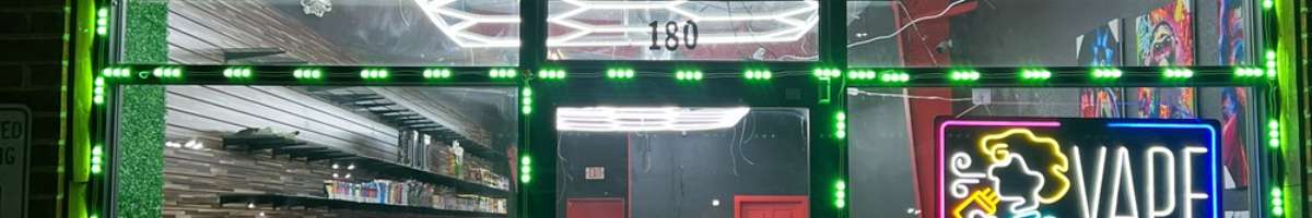 214 Smoke and Vape Shop Banner