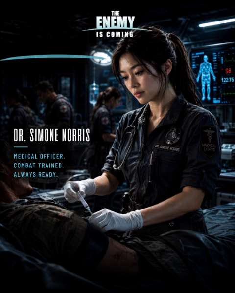 Dr. Simone Norris: Medical Officer and Soldier