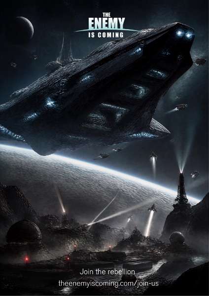 Spaceship The Enemy Is Coming | The Alien Warship Explained