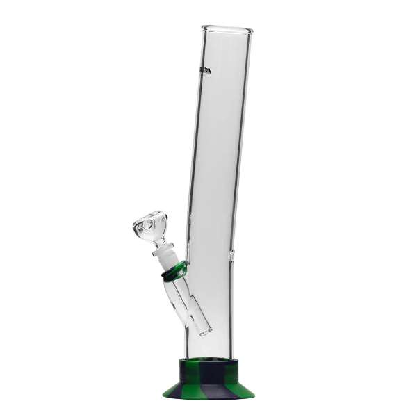 Waterfall Big Lips Highbrid Series Glass Bong Green Blue | Glass Bongs Australia