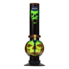 Acrylic Skull Bubble Bong with Ice Catcher | Acrylic Bongs Australia