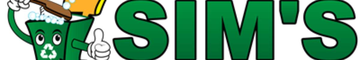 Sim's Wheelie Washing Banner