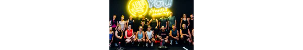 100% YOU Fitness & Recovery Coburg Banner