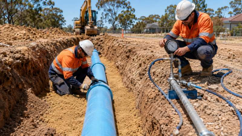 How to Install PVC Pressure Pipe: Trenching, Bedding, Jointing & Pressure Testing