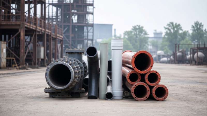 Pipe Material Selection Guide for Civil Engineers: DI, HDPE, GRP, PVC & Steel