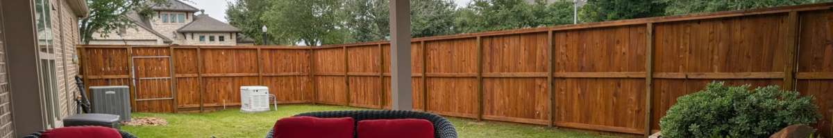 Ninja Fence Staining Banner