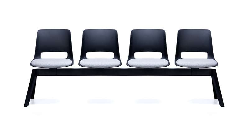 Unica Alta Seating Beam – With Seat Pad