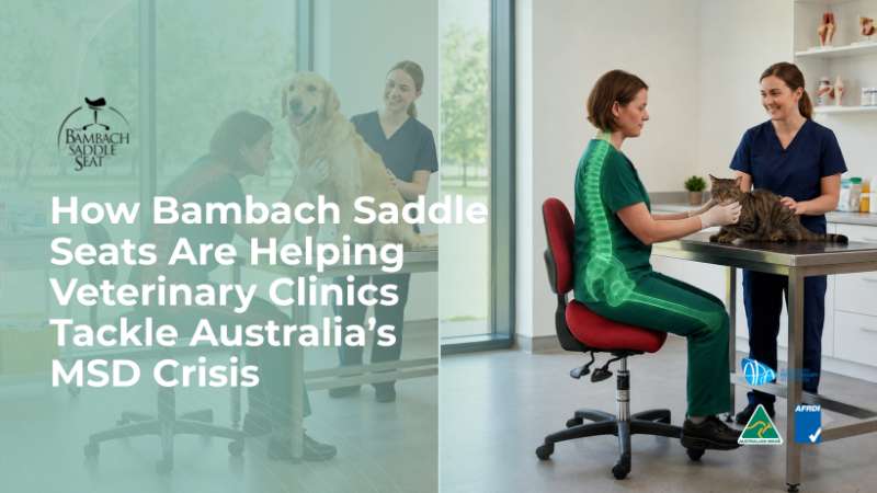 How Bambach Saddle Seats Are Helping Veterinary Clinics Tackle Australia’s MSD Crisis