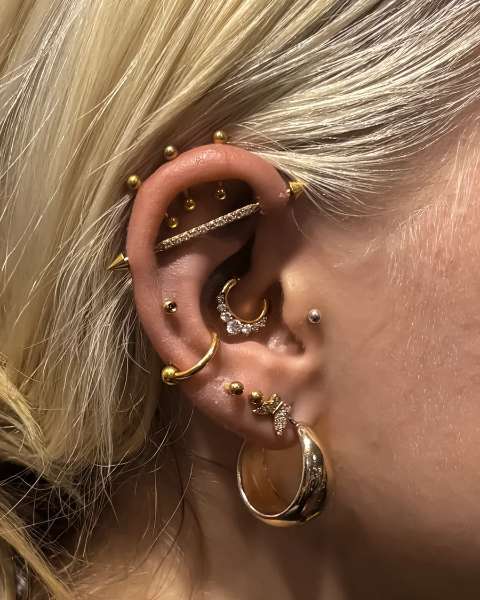 How to Build Your Perfect Ear Stack with Off Ya Tree's Piercing Melbourne CBD Studio