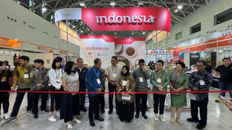 Dorong Ekspor Produk Makanan dan Minuman Indonesia: Paviliun Indonesia Resmi Dibuka di Taipei