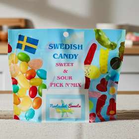Swedish Candy Pick N' Mix Sour And Sweet Packages 8oz