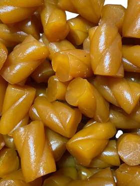 Caramel Twist Swedish Candy Gelatin Free