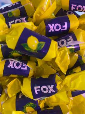 Fox Lemon Candy Swedish Taffy