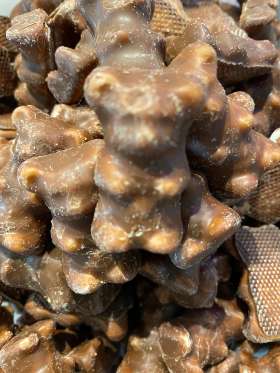 Marshmallow Teddy Bears Dipped In Milk Chocolate Dahls Swedish Candy