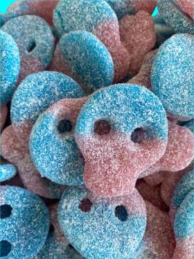 Sour Bubblegum Skulls Swedish Gelatin free gluten free