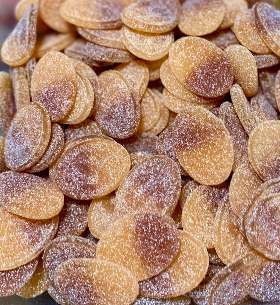 Sour Peach Cola Ovals S Marke Swedish Candy