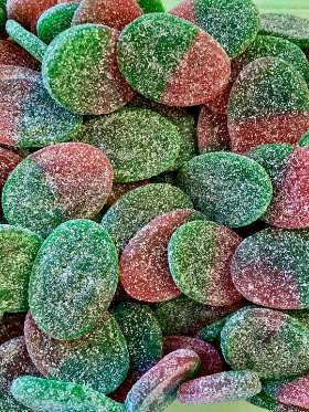 Sour Oval Strawberry S- Marke Swedish Candy