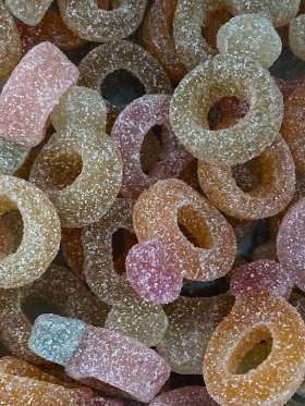 Sour Diamond ring Swedish Candy (NEW)