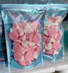 Wild Strawberry Marshmallow Mushrooms Swedish Candy