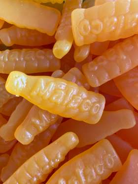 Orange Soda Bottles Swedish Candy Vegan Gluten free