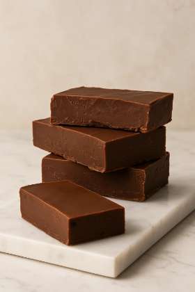 French Valrhona Chocolate Fudge 8oz By Nantasket Sweets