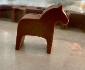 Swedish Dala Horses Chocolate Gift Box 2 Package
