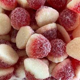Strawberry Vanilla Drop Swedish Candy Summer Feeling Gluten Free