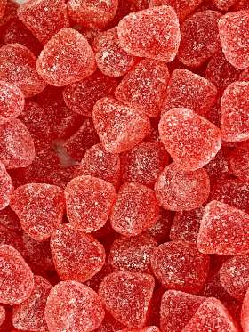 Raspberry Drops Swedish Candy Gluten Free