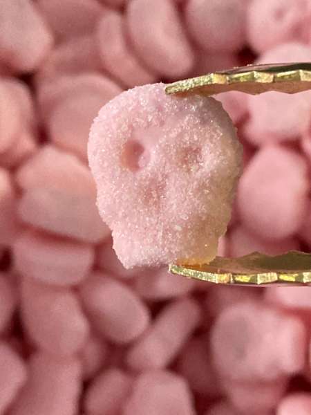 Grandma Lisa's mini marshmallow skulls Mix Strawberry & Tropical flavors