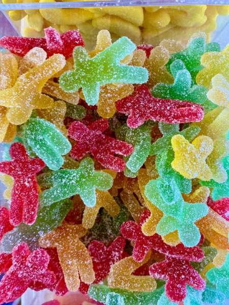 Fruity Sugar Coated mini Men Swedish Candy