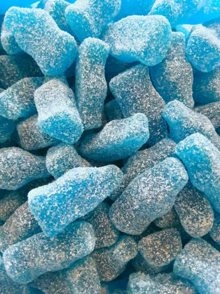 Gustaf's Sour Blue Raspberry Bottles 4oz