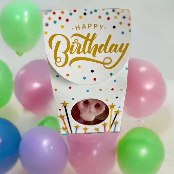 Birthday Box Filled With 8oz Swedish Candy