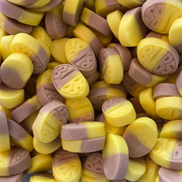 BUBS Banana Caramels Marshmallow Swedish Candy