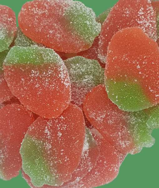 Sugar coated strawberry Swedish Candy