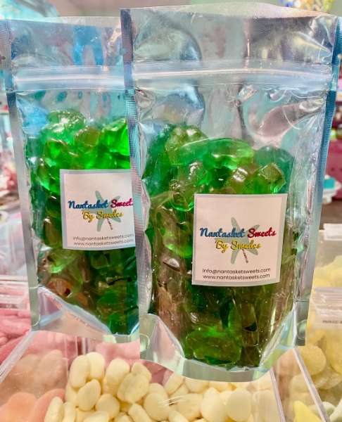 Sweet Green Gummy Frogs Swedish Candy By Aroma Gluten Free