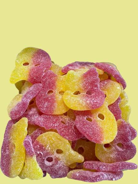 BUBS Sour Raspberry/Lemon skulls Half Pound