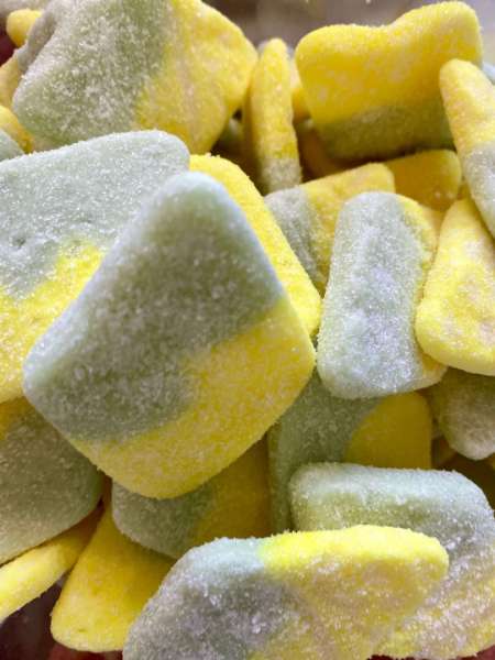 BUBS Sour Sweet Tutti-frutti Diamond Gluten And Gelatin Free Swedish Candy