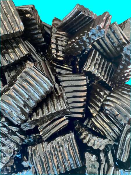 Salty Licorice Squares