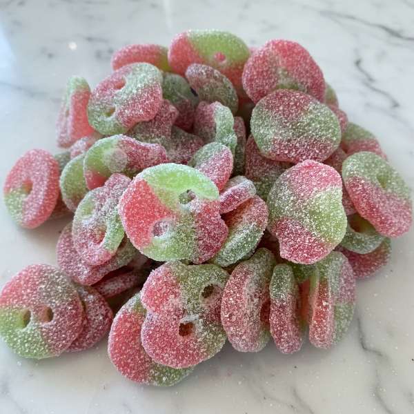 Sour Watermelon Skulls Gluten & Gelatin Free