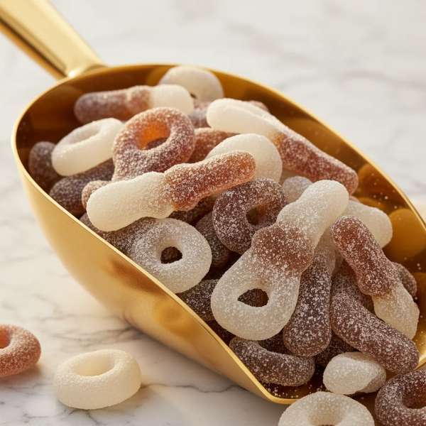 Sour Cola Keys — Swedish Candy, Gelatin-Free