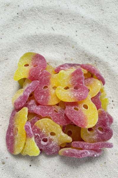 BUBS Sour Raspberry/Lemon Skulls 8oz