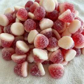 Strawberry Vanilla Drop Swedish Candy Summer Feeling Gluten Free